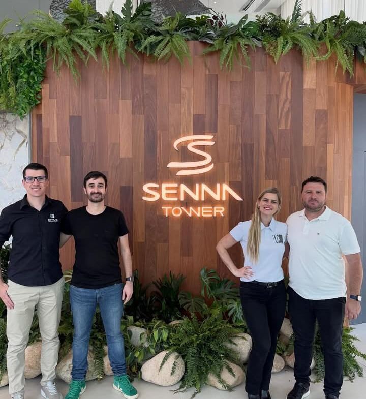 Equipe Oriuz na Senna Tower